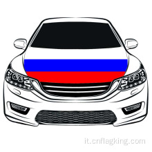 La bandiera della Coppa del mondo 100 * 150 cm Russia Flag Car Hood150